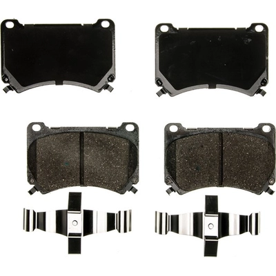 AGNA BRAKES - CXD1396 - Front Premium Ceramic Disc Brake Pad Set pa1