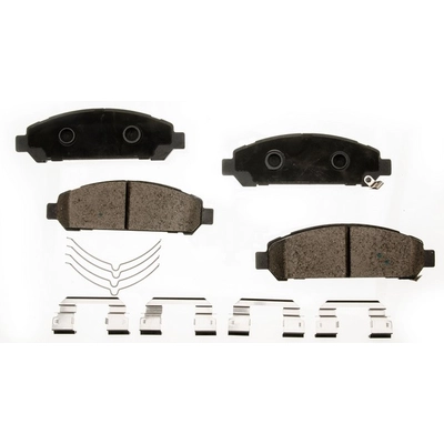 AGNA BRAKES - CXD1401 - Front Premium Ceramic Disc Brake Pad Set pa1