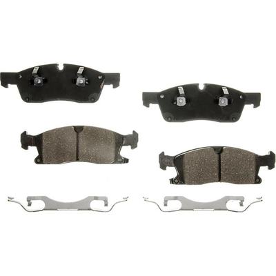 AGNA BRAKES - CXD1455 - Front Premium Ceramic Disc Brake Pad Set pa1