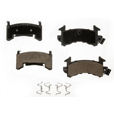 AGNA BRAKES - CXD154 - Front & Rear Premium Ceramic Disc Brake Pad Set pa1