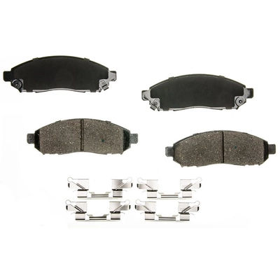 AGNA BRAKES - CXD1548 - Front Premium Ceramic Disc Brake Pad Set pa1