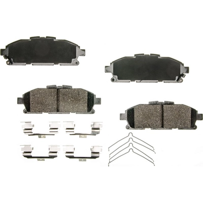 AGNA BRAKES - CXD1552 - Front Premium Ceramic Disc Brake Pad Set pa1