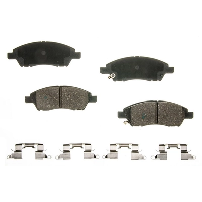 AGNA BRAKES - CXD1592 - Front Disc Brake Pad Set pa1