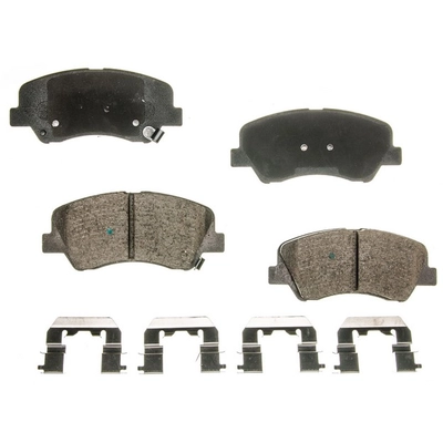 AGNA BRAKES - CXD1593 - Front Disc Brake Pad Set pa1