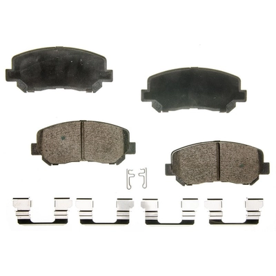 AGNA BRAKES - CXD1623 - Front Disc Brake Pad Set pa1