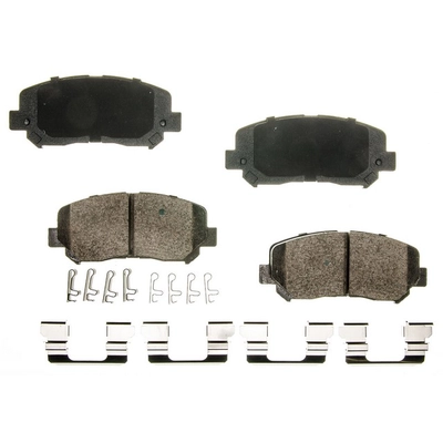 AGNA BRAKES - CXD1640 - Front Disc Brake Pad Set pa1