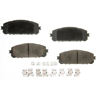 AGNA BRAKES - CXD1709 - Front Disc Brake Pad Set pa1