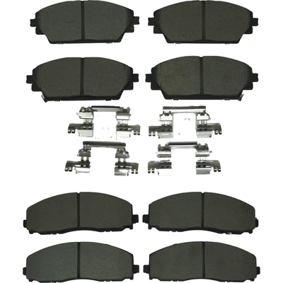 AGNA BRAKES - CXD1728 - Front Disc Brake Pad Set pa1