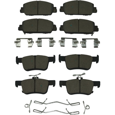 AGNA BRAKES - CXD1760 - Front Disc Brake Pad Set pa1