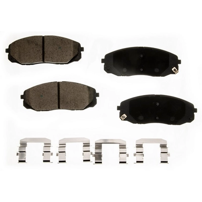 AGNA BRAKES - CXD1814 - Front Premium Ceramic Disc Brake Pad Set pa1