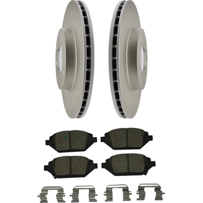 AGNA BRAKES - CXD1864 - Front Premium Ceramic Disc Brake Pad Set pa1