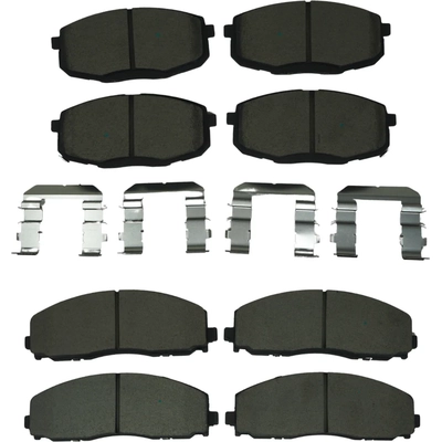 AGNA BRAKES - CXD2035 - Front Premium Ceramic Disc Brake Pad Set pa1