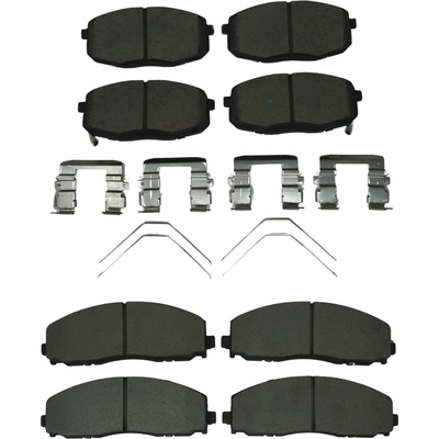 AGNA BRAKES - CXD2094 - Front Premium Ceramic Disc Brake Pad Set pa1
