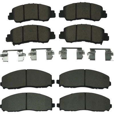 AGNA BRAKES - CXD2178 - Front Premium Ceramic Disc Brake Pad Set pa1
