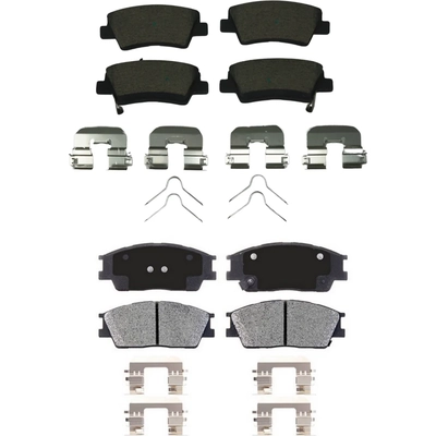 AGNA BRAKES - CXD2285 - Front Premium Ceramic Disc Brake Pad Set pa1
