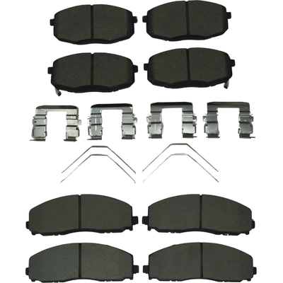 AGNA BRAKES - CXD2307 - Front Premium Ceramic Disc Brake Pad Set pa1