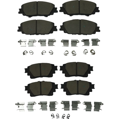 Front Premium Ceramic Pads by AGNA BRAKES - CXD2310 pa1