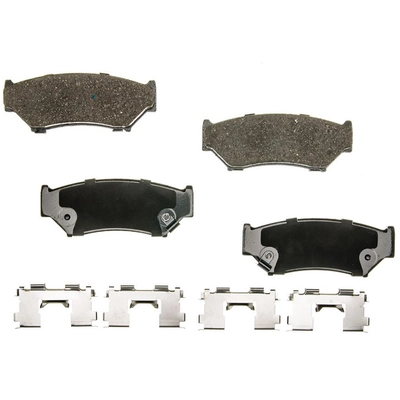 AGNA BRAKES - CXD556 - Front Premium Ceramic Disc Brake Pad Set pa1