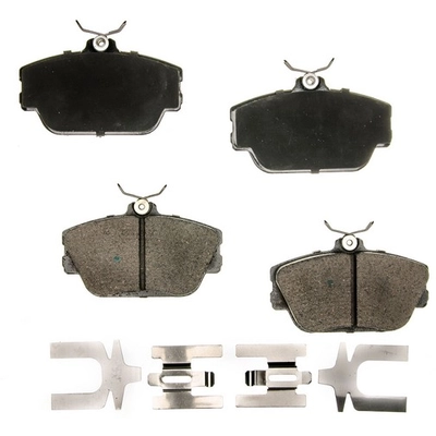 AGNA BRAKES - CXD598 - Front Premium Ceramic Disc Brake Pad Set pa1