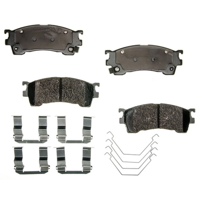 AGNA BRAKES - CXD637 - Front Premium Ceramic Disc Brake Pad Set pa1