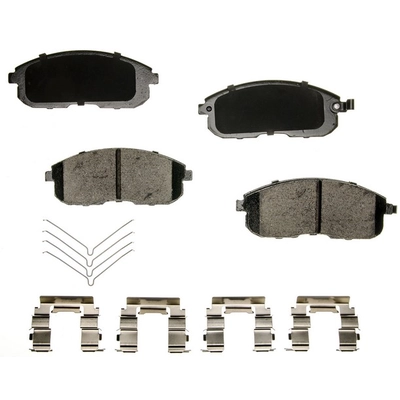 AGNA BRAKES - CXD653 - Front Premium Ceramic Disc Brake Pad Set pa1