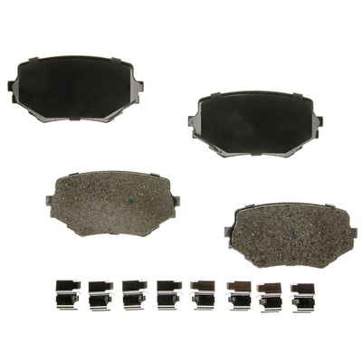 AGNA BRAKES - CXD680 - Front Premium Ceramic Disc Brake Pad Set pa1