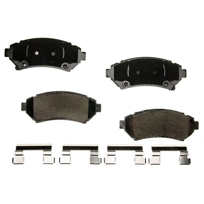 AGNA BRAKES - CXD699 - Front Premium Ceramic Disc Brake Pad Set pa1