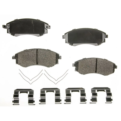 AGNA BRAKES - CXD700 - Front Premium Ceramic Disc Brake Pad Set pa1