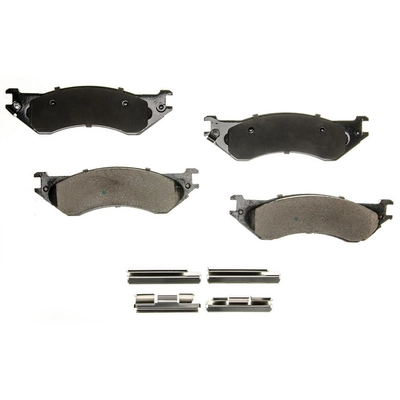 AGNA BRAKES - CXD702 - Front Premium Ceramic Disc Brake Pad Set pa1