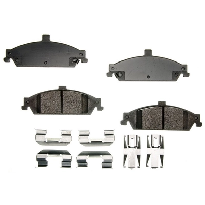 AGNA BRAKES - CXD727 - Front Premium Ceramic Disc Brake Pad Set pa1