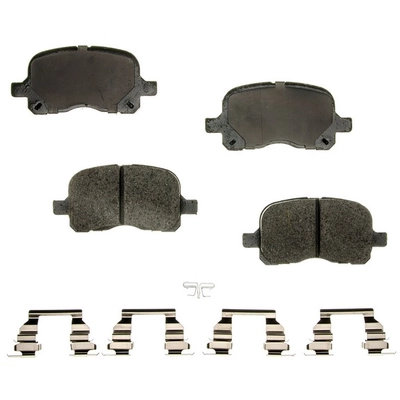 AGNA BRAKES - CXD741 - Front Premium Ceramic Disc Brake Pad Set pa1