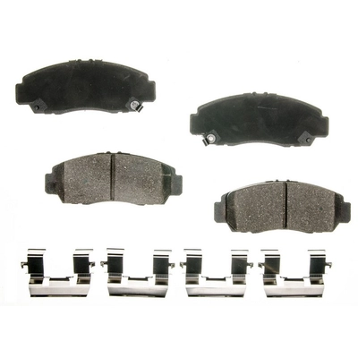 AGNA BRAKES - CXD787 - Front Premium Ceramic Disc Brake Pad Set pa1