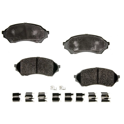 AGNA BRAKES - CXD798 - Front Premium Ceramic Disc Brake Pad Set pa1