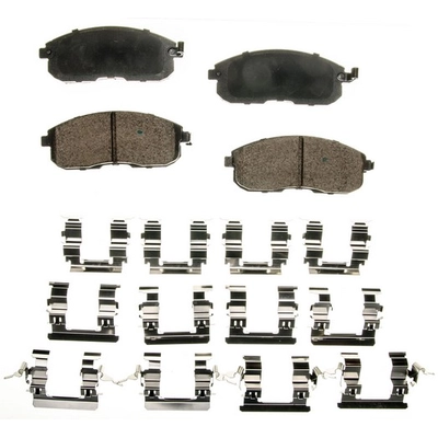 AGNA BRAKES - CXD815A - Front Premium Ceramic Disc Brake Pad Set pa1