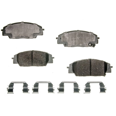 AGNA BRAKES - CXD829 - Front Premium Ceramic Disc Brake Pad Set pa1