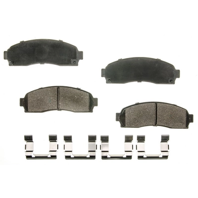 AGNA BRAKES - CXD833 - Front Premium Ceramic Disc Brake Pad Set pa1