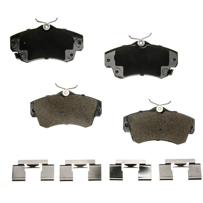 AGNA BRAKES - CXD841 - Front Premium Ceramic Disc Brake Pad Set pa1