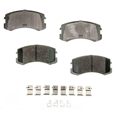 AGNA BRAKES - CXD904 - Front Disc Brake Pad Set pa1