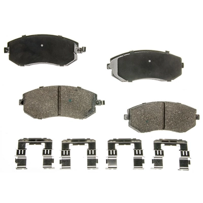 AGNA BRAKES - CXD929 - Front Premium Ceramic Disc Brake Pad Set pa1