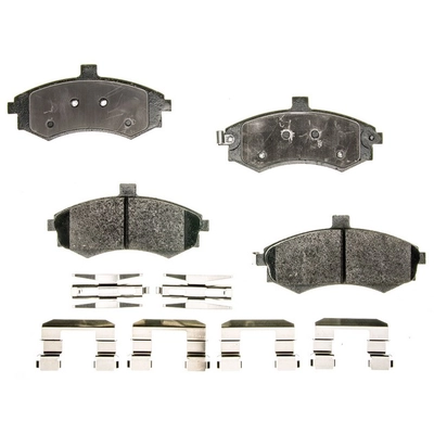 AGNA BRAKES - CXD941 - Front Premium Ceramic Disc Brake Pad Set pa1