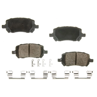 AGNA BRAKES - CXD956 - Front Premium Ceramic Disc Brake Pad Set pa1