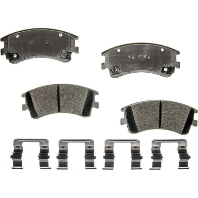 Plaquettes avant en céramique de qualité supérieure de AGNA BRAKES - CXD957 pa1