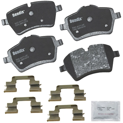 BENDIX - CFC1204 - Ceramic Front Disc Brake Pads pa1