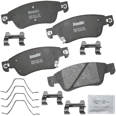 BENDIX - CFC1287 - Ceramic Front Disc Brake Pads pa1