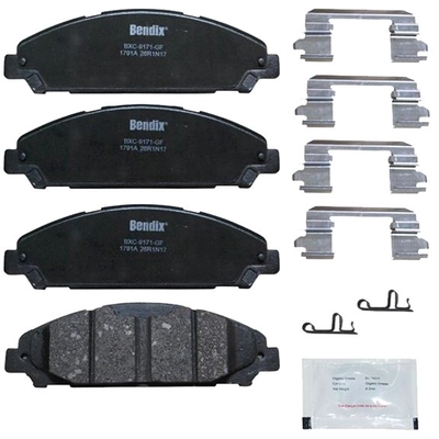 BENDIX - CFC1791A - Ceramic Front Disc Brake Pads pa1