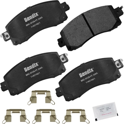 Front Premium Ceramic Pads by BENDIX - CFC2045 pa2