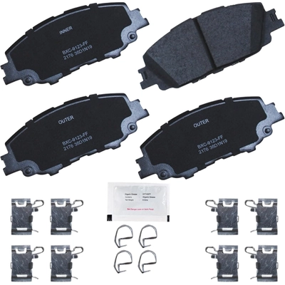Front Premium Ceramic Pads by BENDIX - CFC2176 pa2