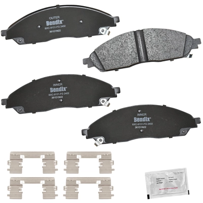 BENDIX - CFC2402 - Ceramic Front Disc Brake Pads pa1