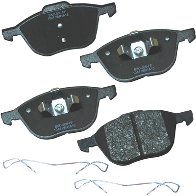 Front Premium Ceramic Pads by BENDIX - SBC1044 pa1