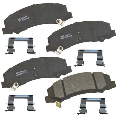 Front Premium Ceramic Pads by BENDIX - SBC1159 pa1